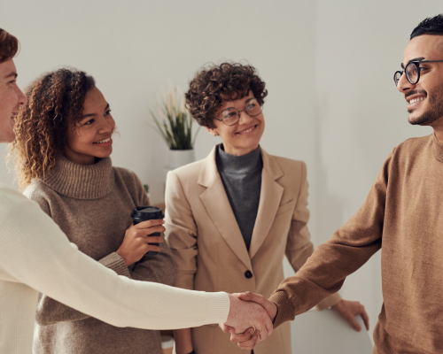Group of people meeting